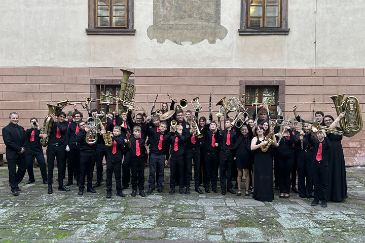 Novoroční koncert Dechového orchestru ZUŠ Kolín