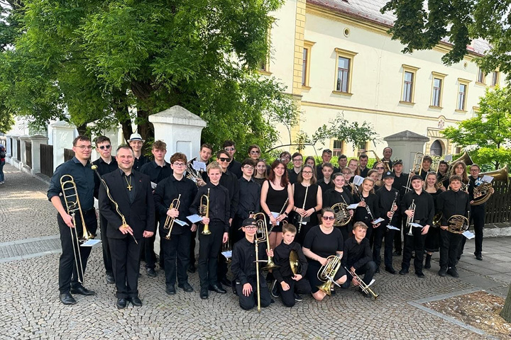 Novoroční koncert Dechového orchestru ZUŠ Kolín