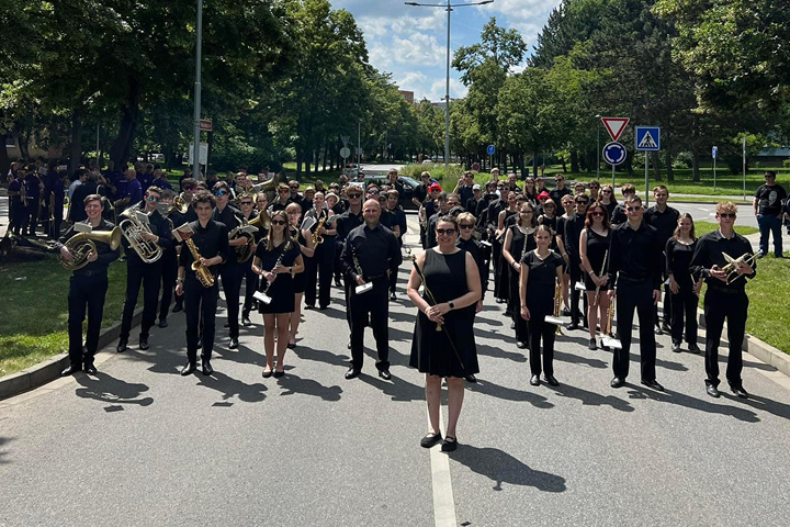 Novoroční koncert Dechového orchestru ZUŠ Kolín